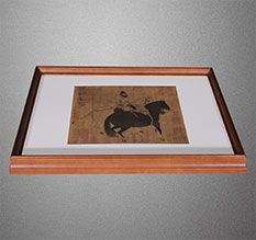 如东书画装裱配框服务案例