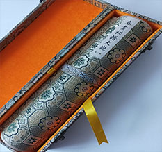 如东书画装裱案例